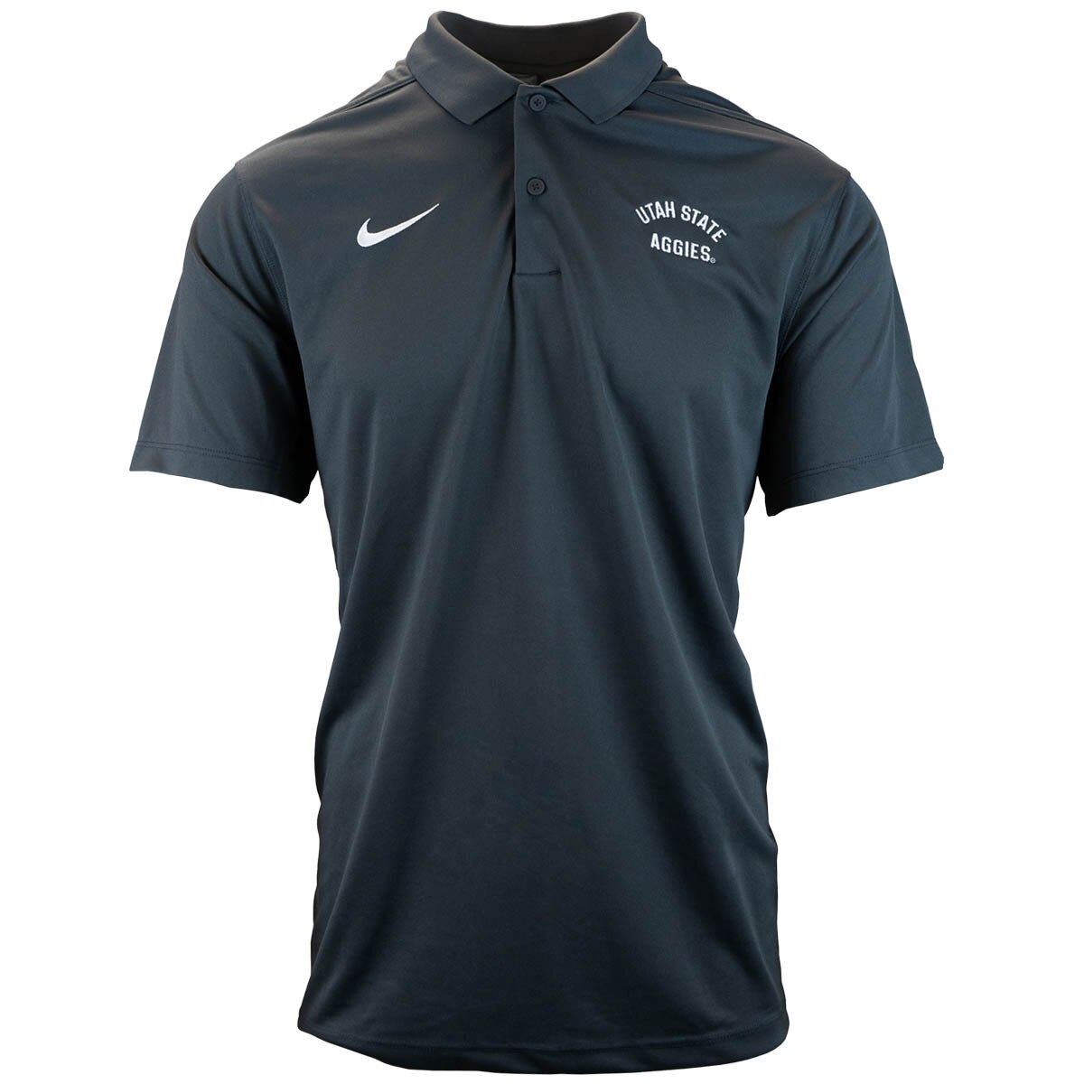Men's Nike Utah State Aggies Polo gray